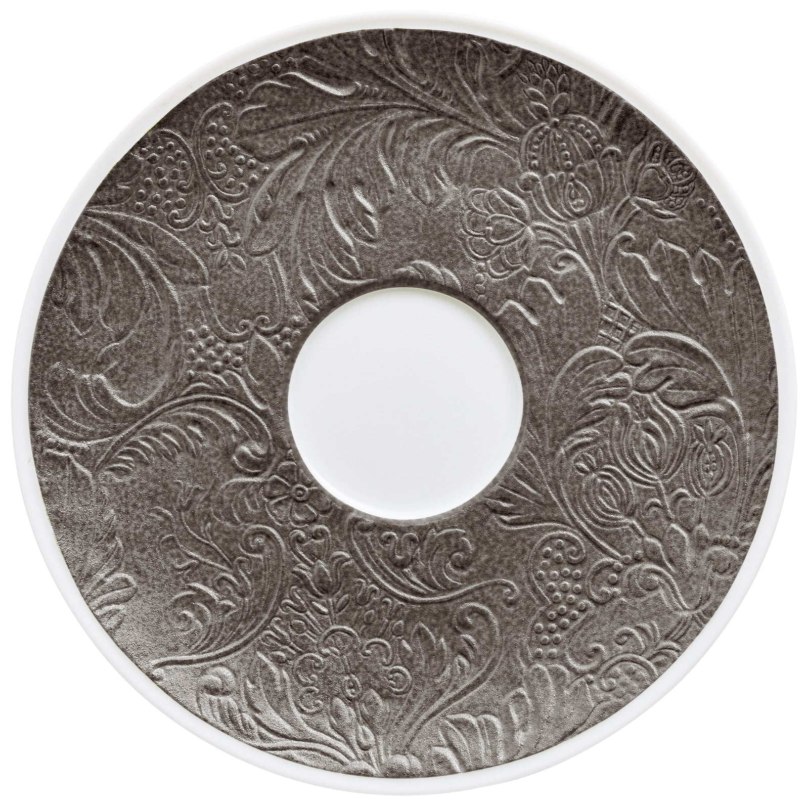 Tea cup extra and saucer - Grey | Italian Renaissance