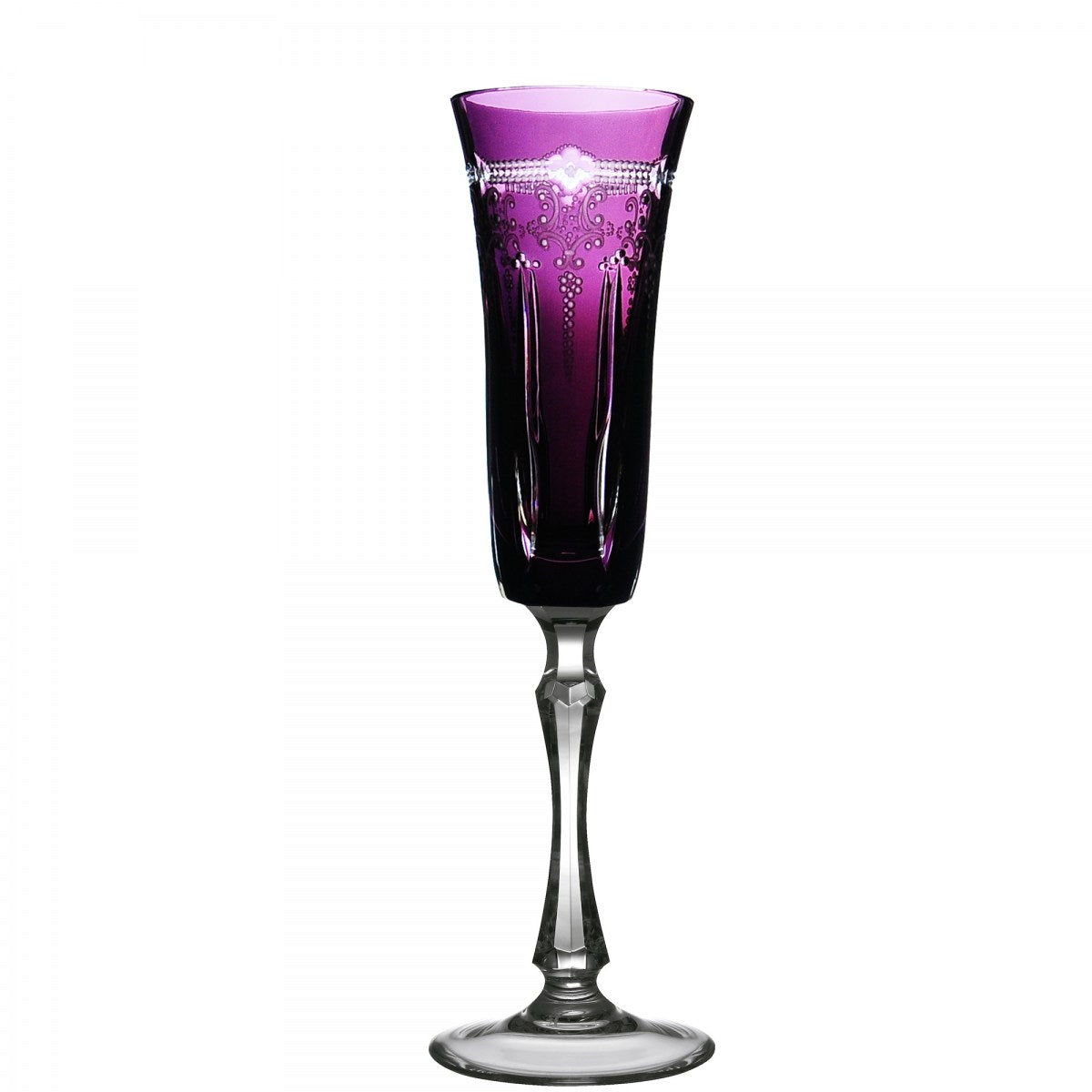 Amethyst Flute Glass, grand | Lisbon