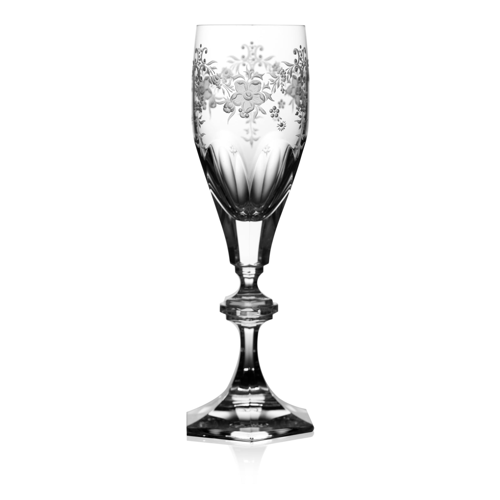 Clear Flute Glass | Hock | Versailles