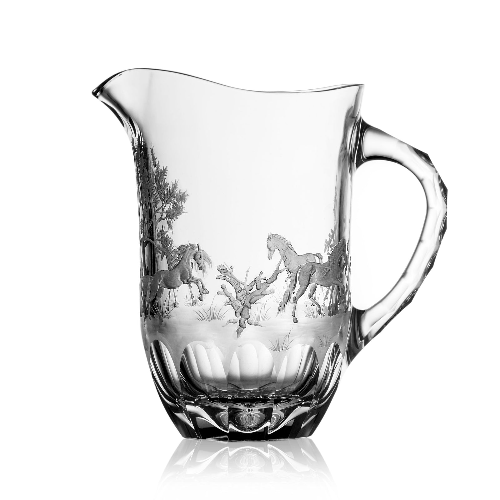 Clear Water Pitcher 1,0 Liter | Horse