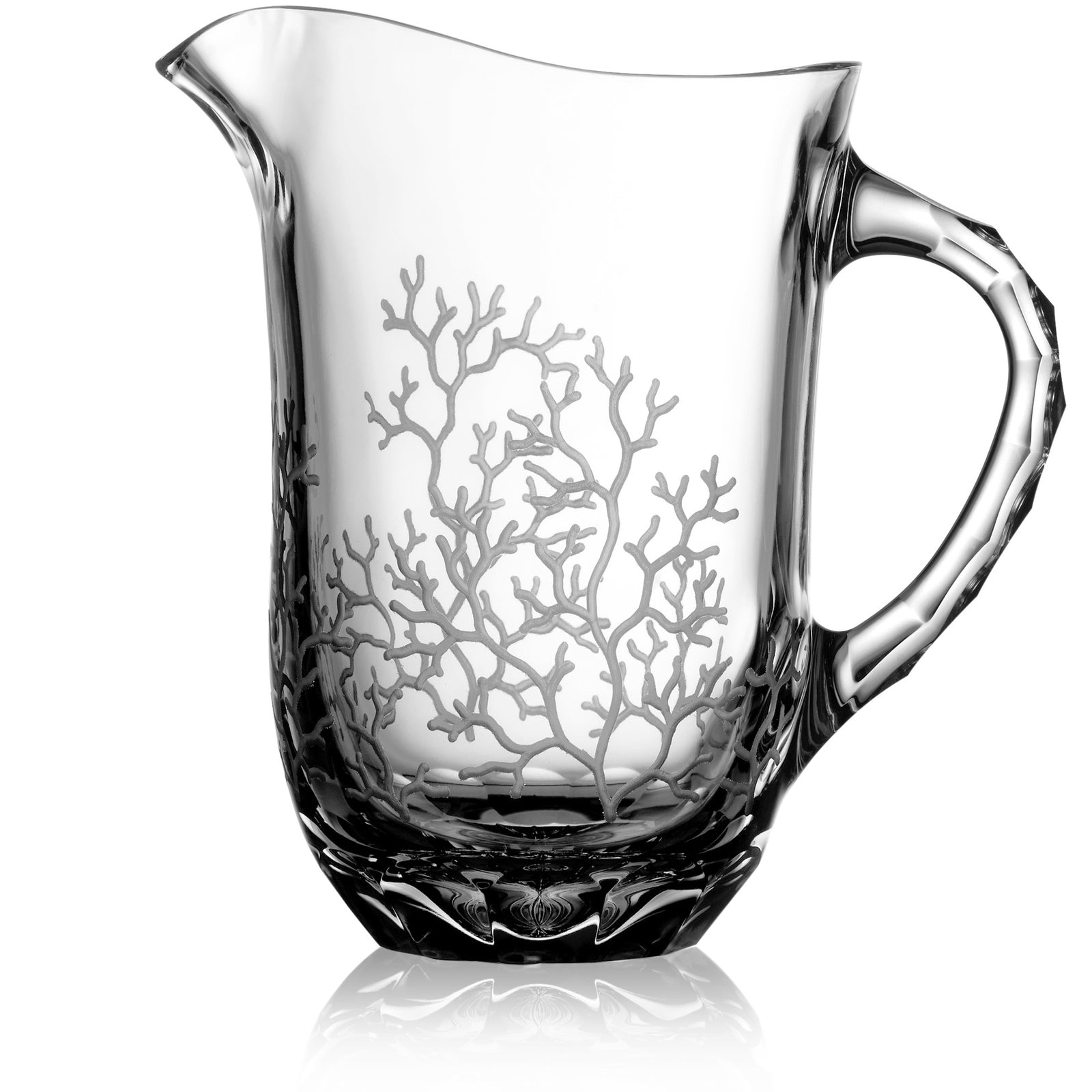 Clear Water Pitcher 1,0 Liter | Coral