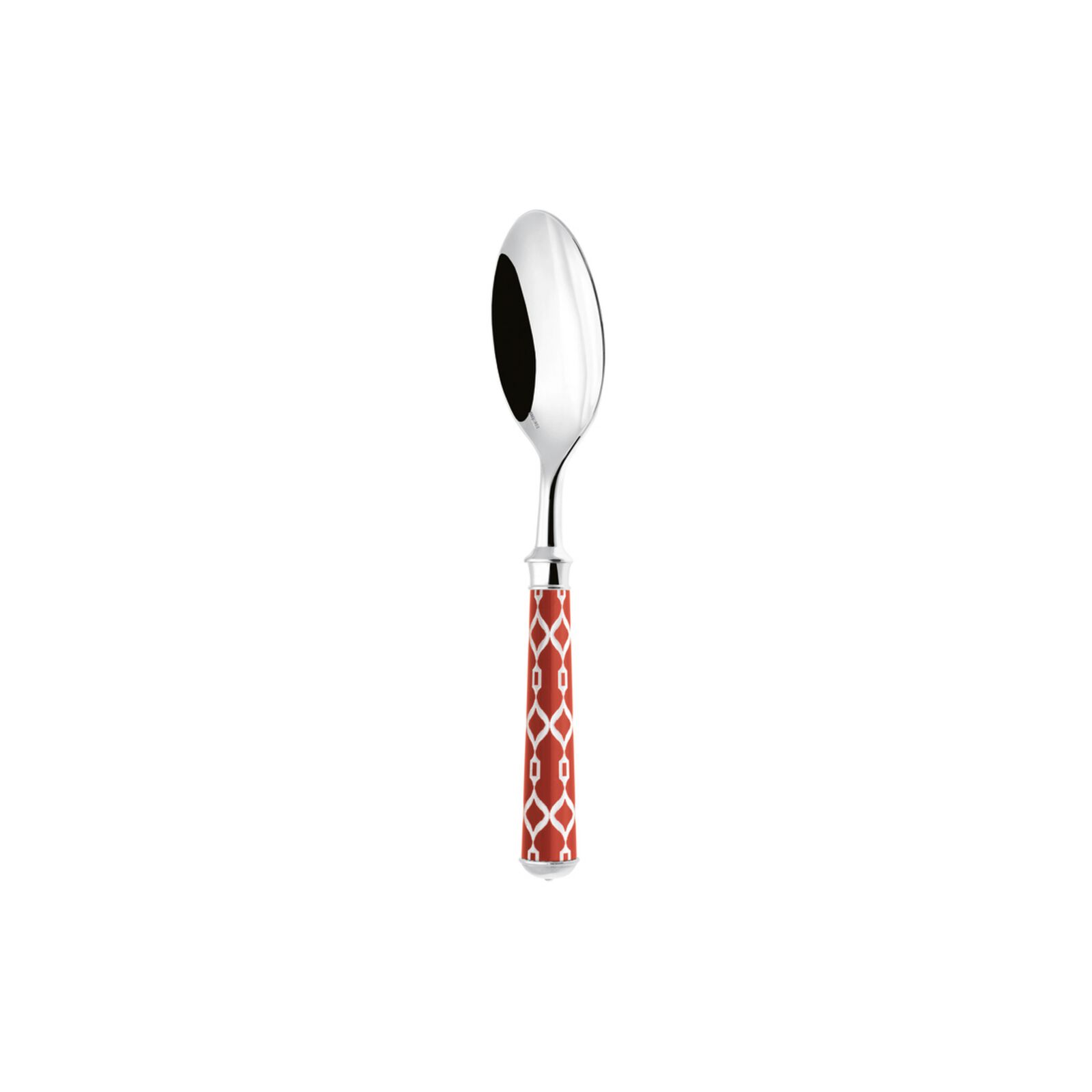Moka Spoon | Silver Plated / Enamel handle | Orange | Icône
