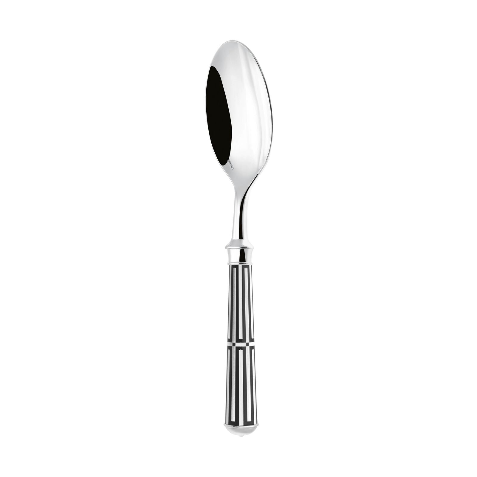 Tea Spoon | Silver Plated / Enamel handle | Mahogany | Paquebot