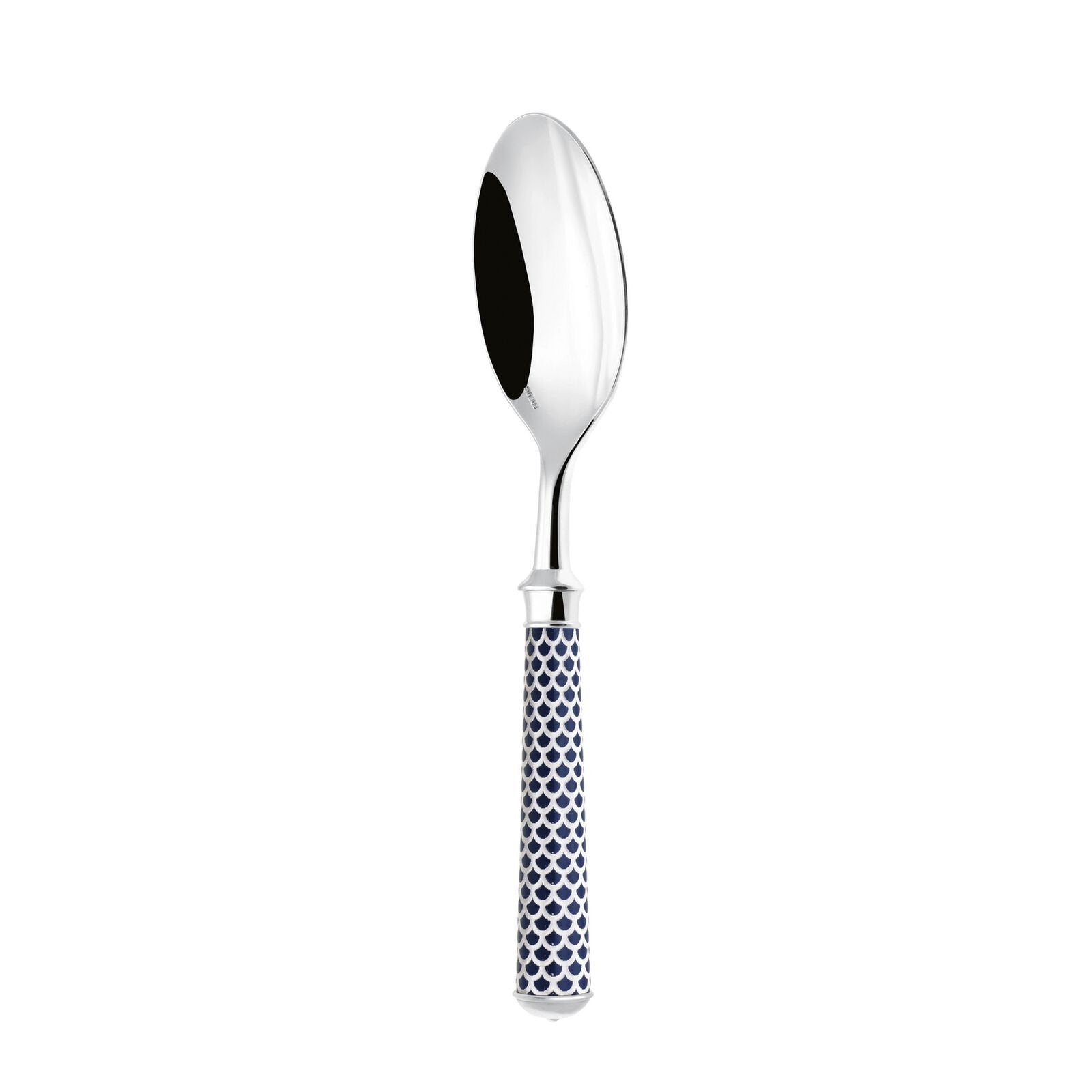 Moka Spoon | Silver Plated / Enamel handle | White | Coupole