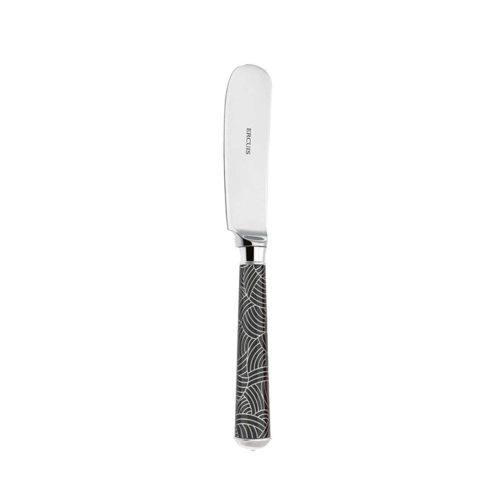 Butter Knife | Silver Plated / Enamel handle | Chocolate | Imari