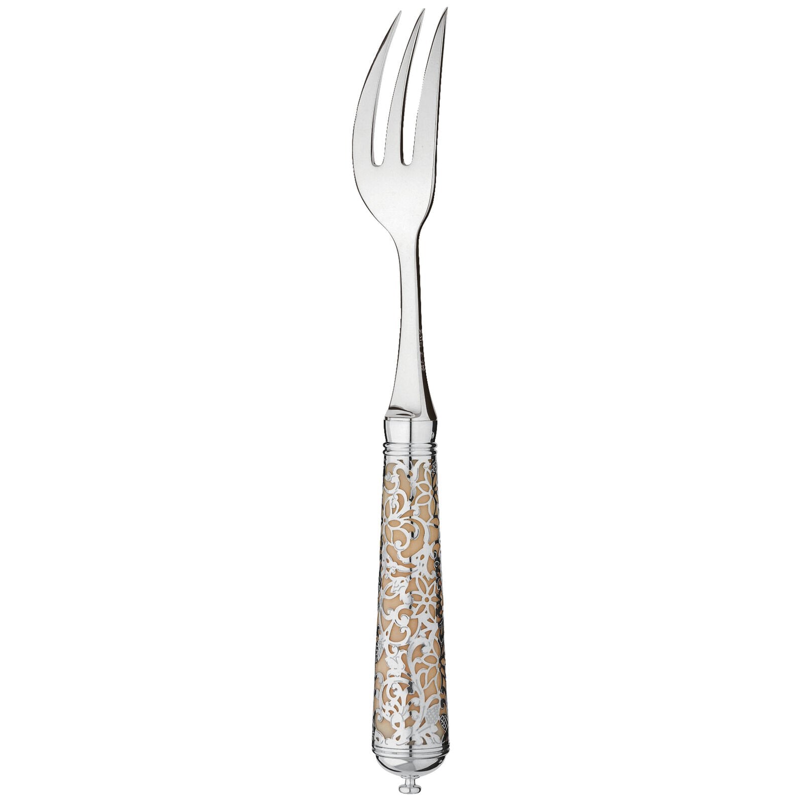 Fish Fork Sterling Silver Gold Accents | Prestige L'Insolent Ivoire