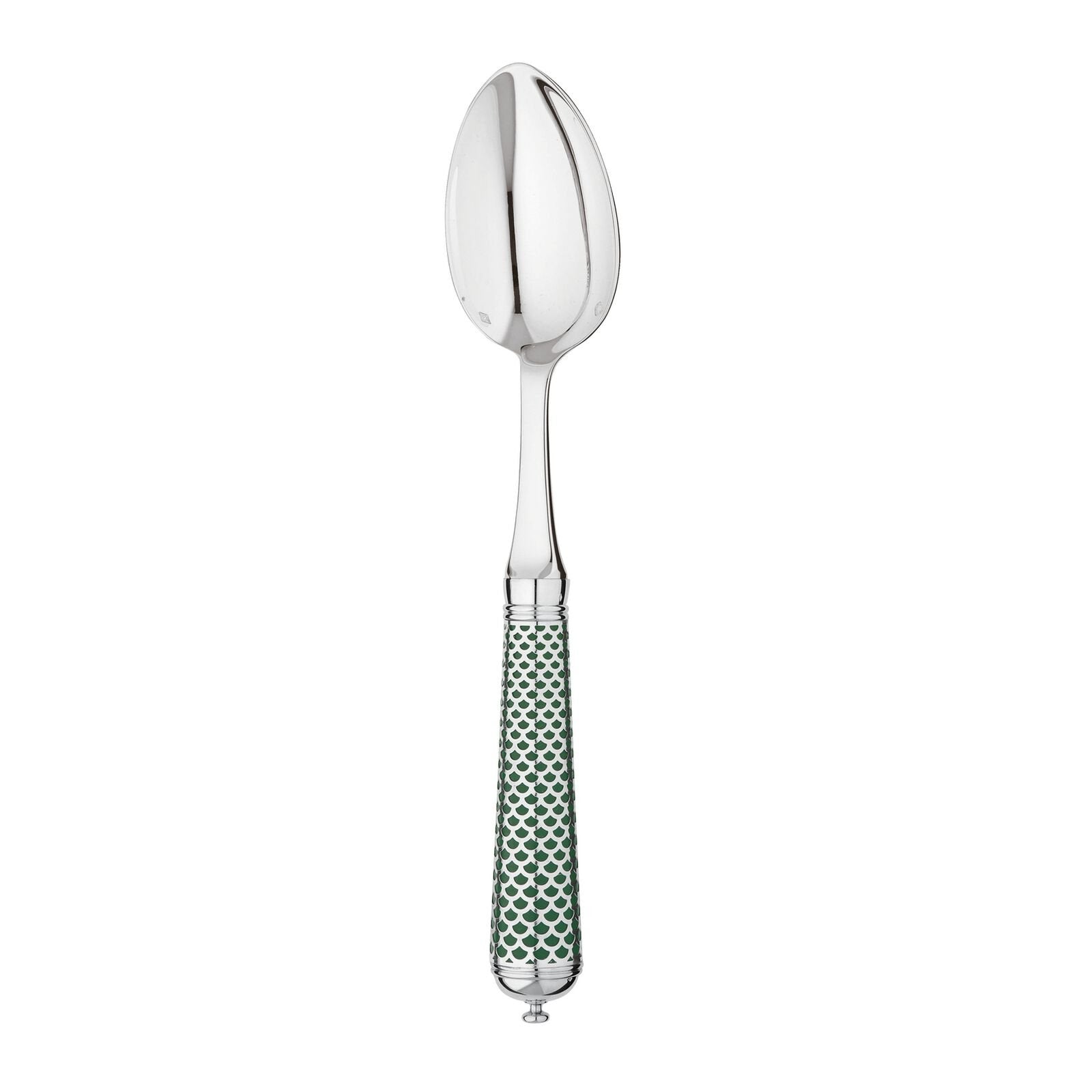 Dessert Spoon Sterling Silver Gold Accents | Prestige Calypso Vert