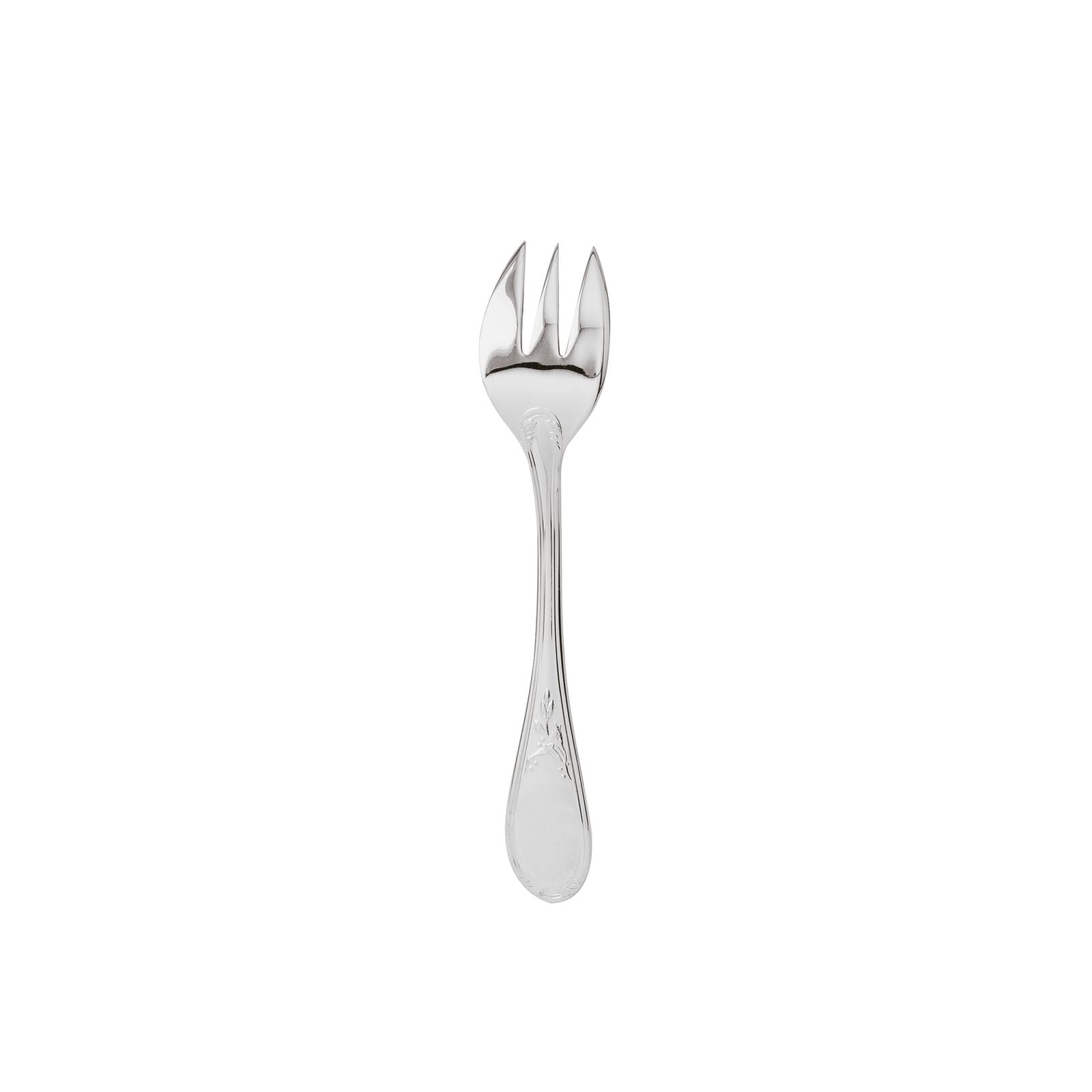 Oyster Fork | Silver Plated | Lauriers