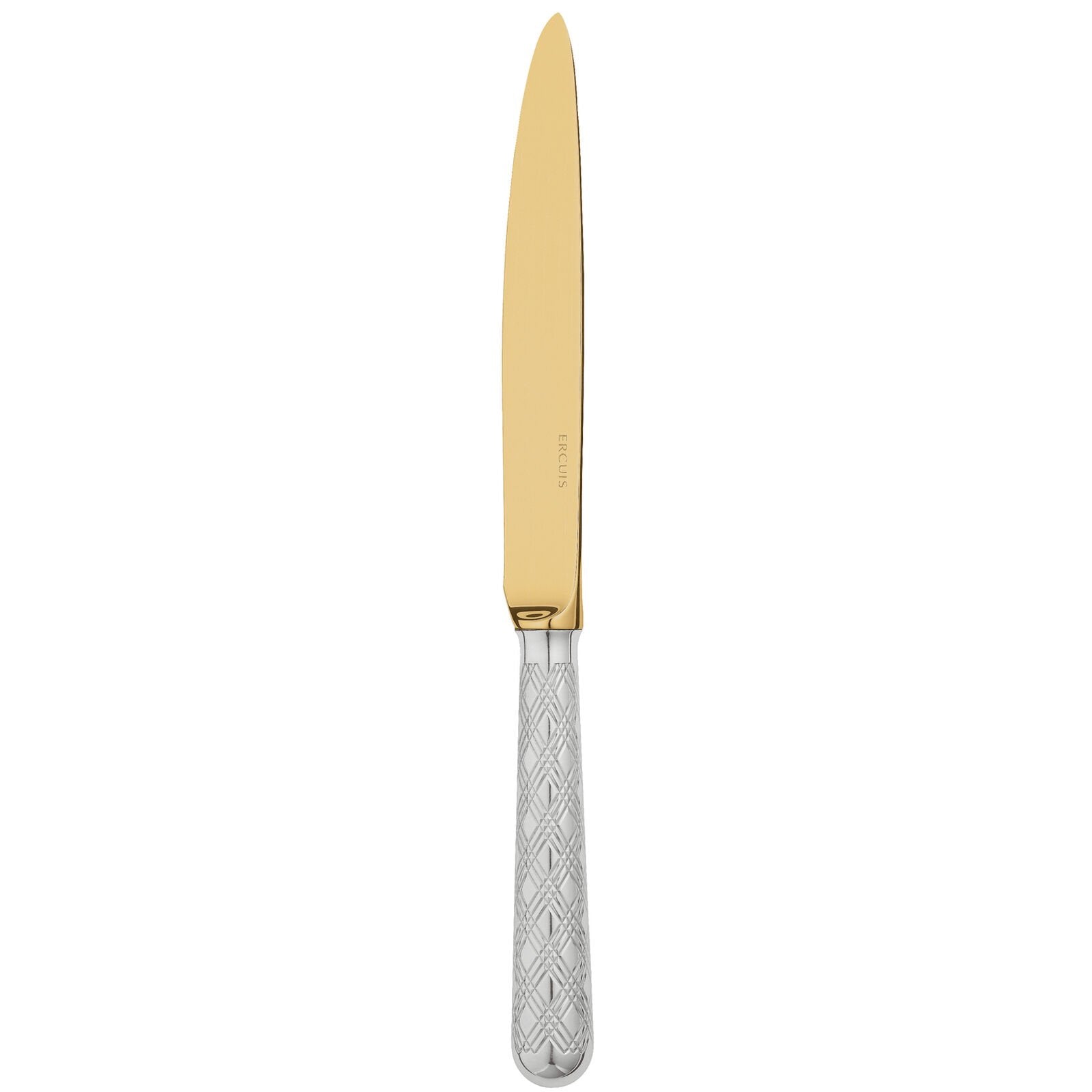 Dinner Knife PVD Gold / | Silver Plated | Miroir Oxford