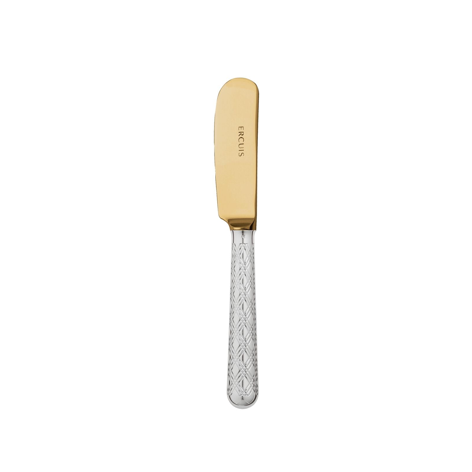 Butter knife PVD Black / | Silver Plated | Miroir Oxford