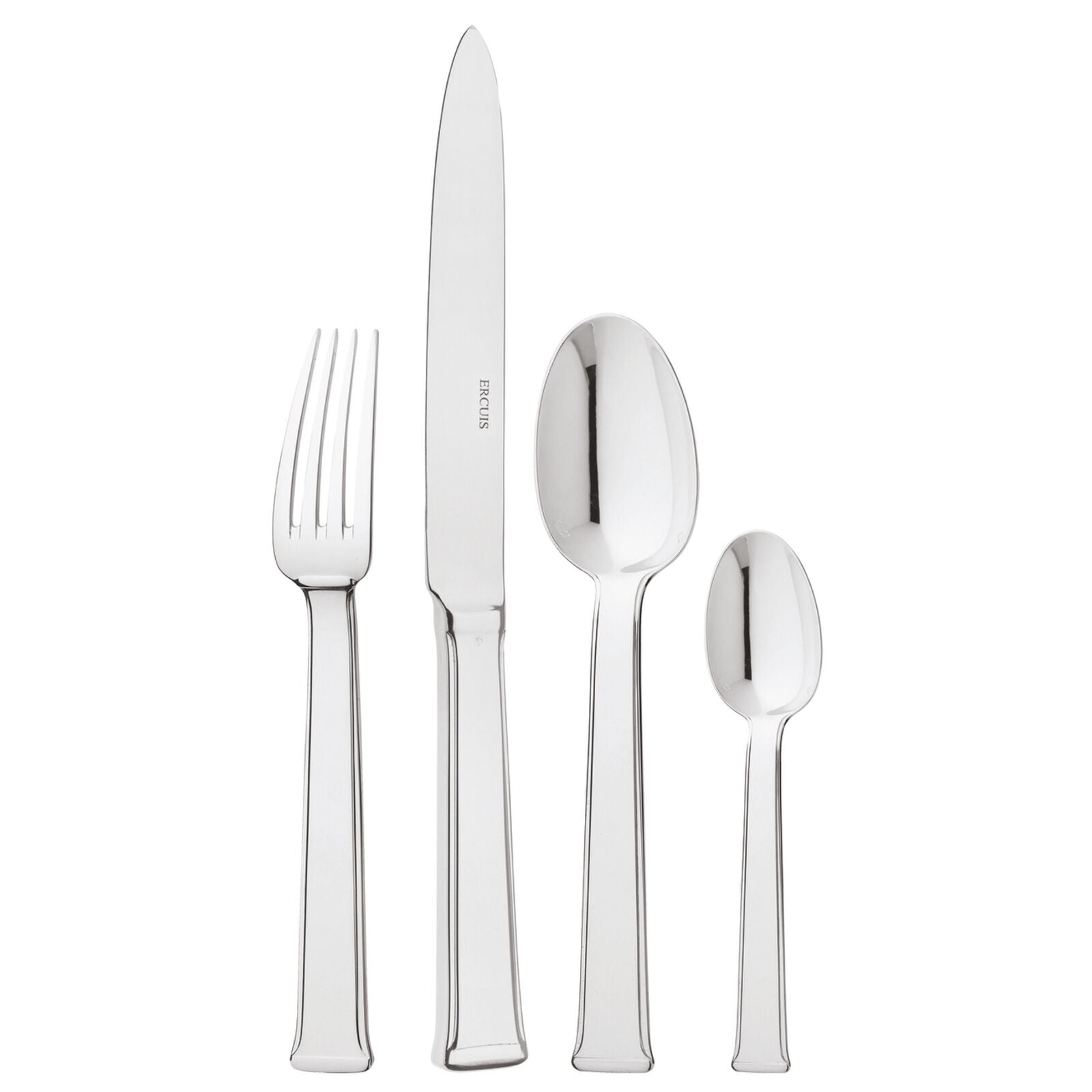 48 Piece Set In A Drawer | Silver Plated | Séquoia
