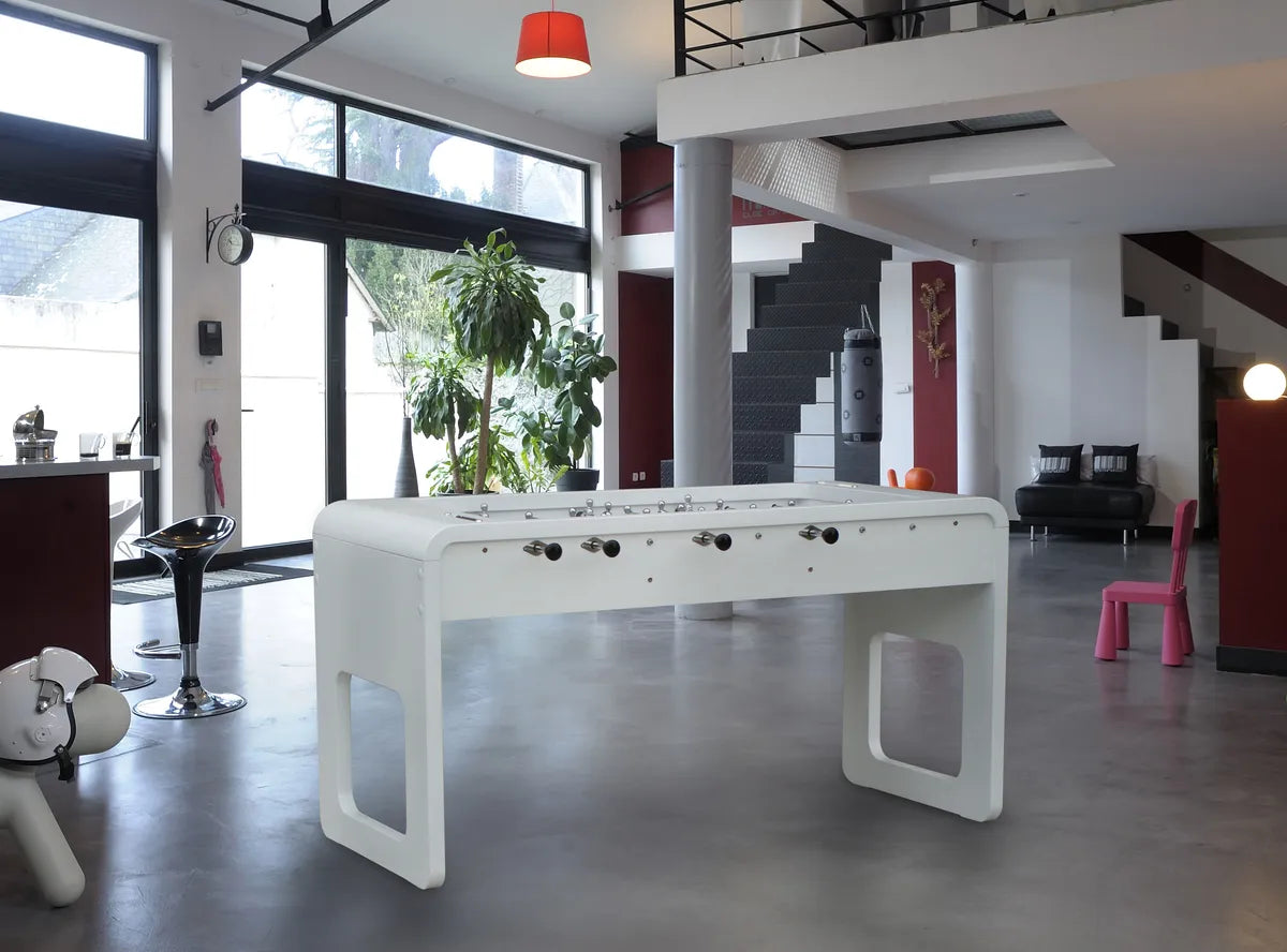 Stella smartline football table in a modern home settings