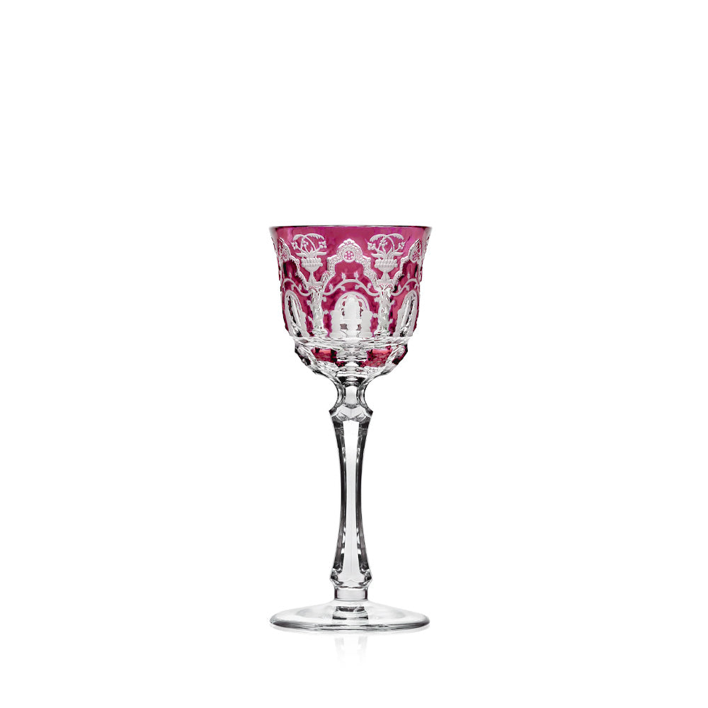 Raspberry Cordial Glass | Hock | Athens
