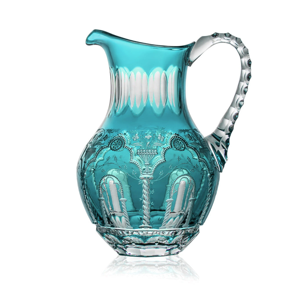 Turquoise Water Pitcher 1,0 Liter | Athens