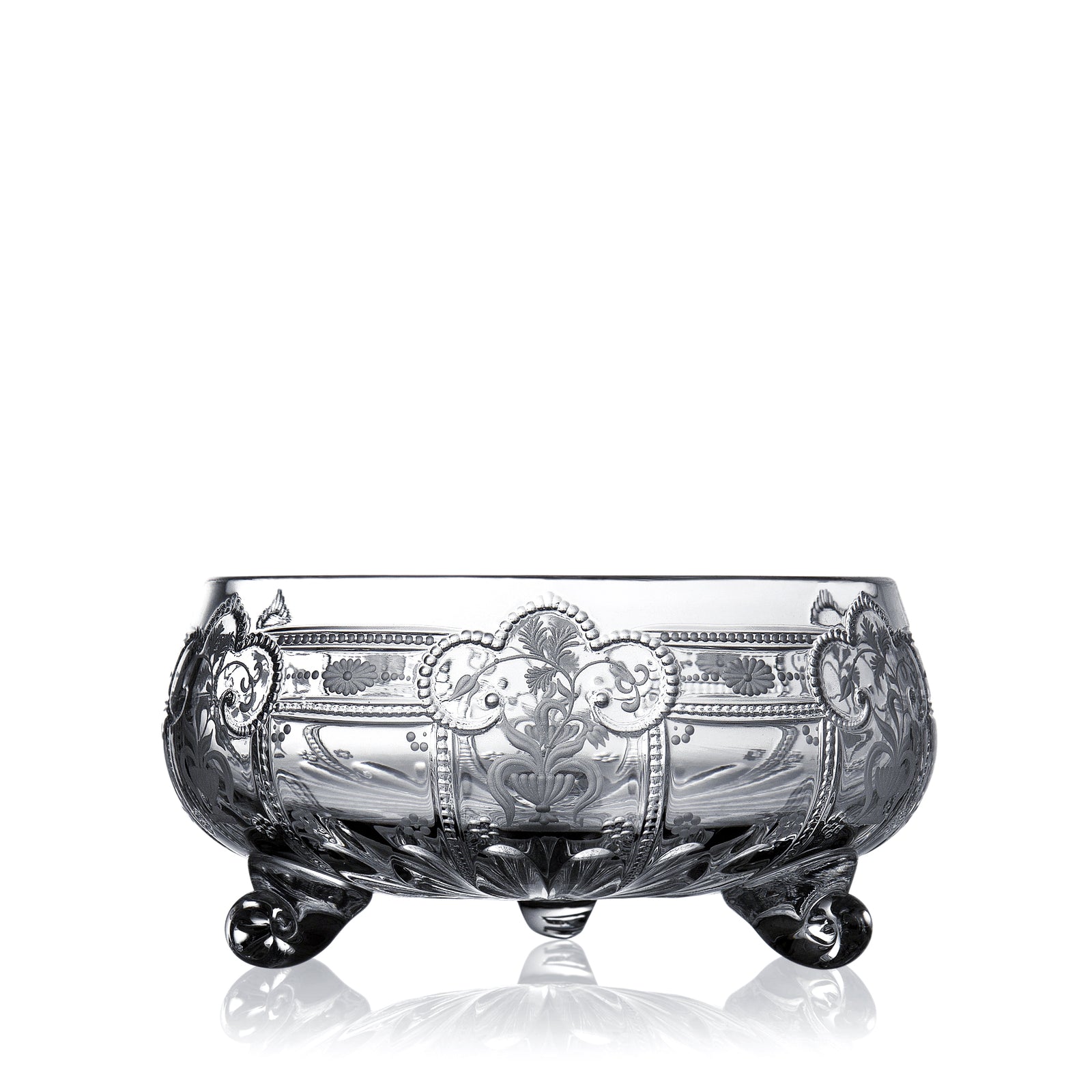 Clear Footed Bowl 6" | Imperial