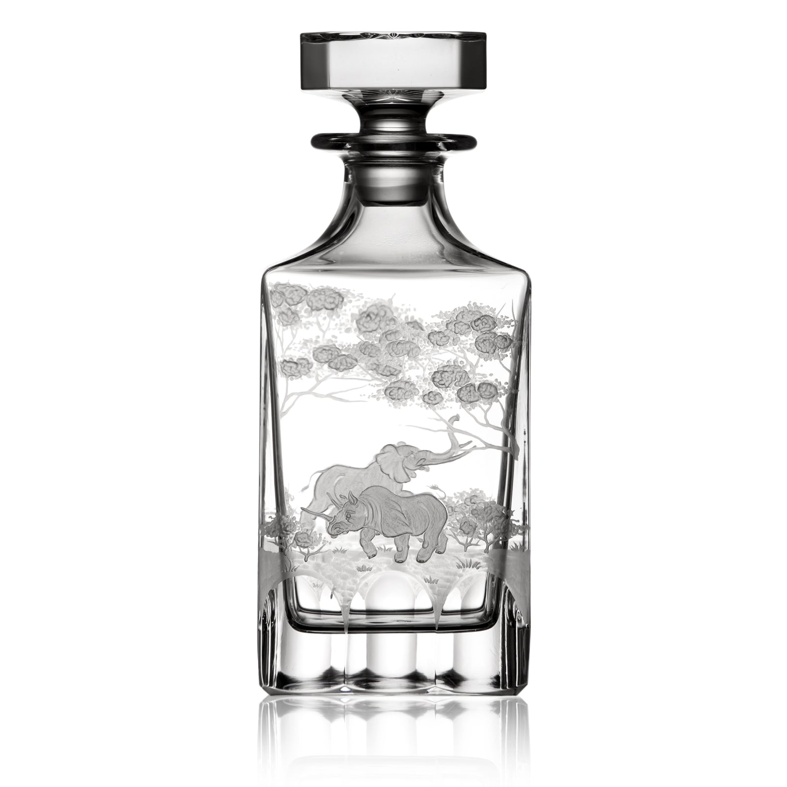 Clear Whiskey Decanter 0,75 Liter | Safari