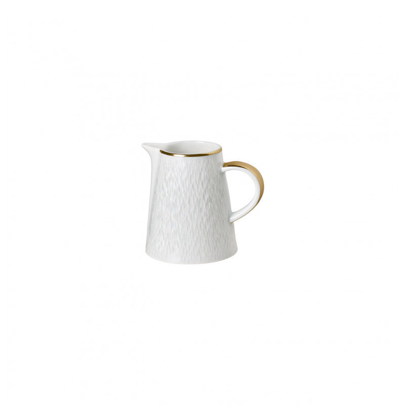 Creamer 4.5 cm white with gold rim | Minéral Filet Or