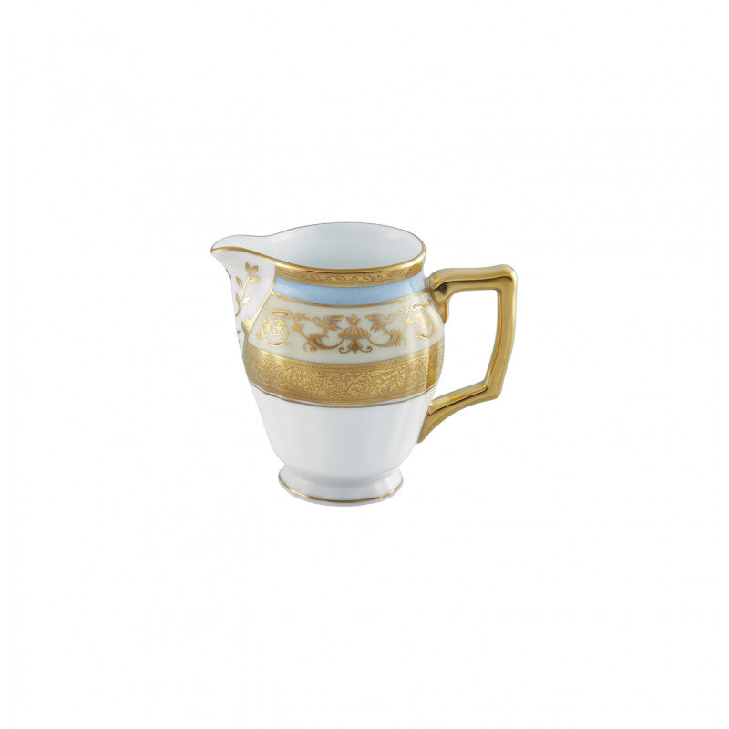 Creamer 6 cm blue with gold rim | Shéhérazade