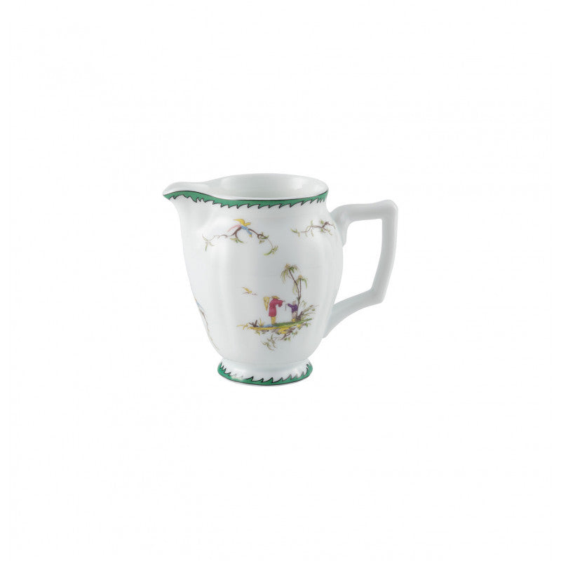 Creamer 6 cm green/pink | Longjiang