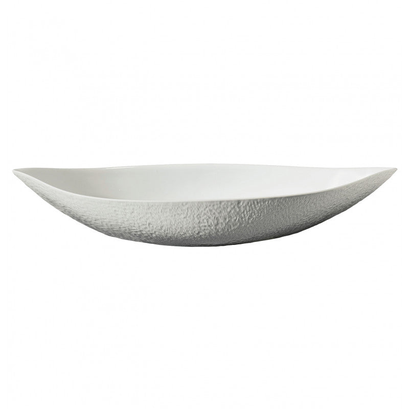 Deep dish 58 cm white | Minéral