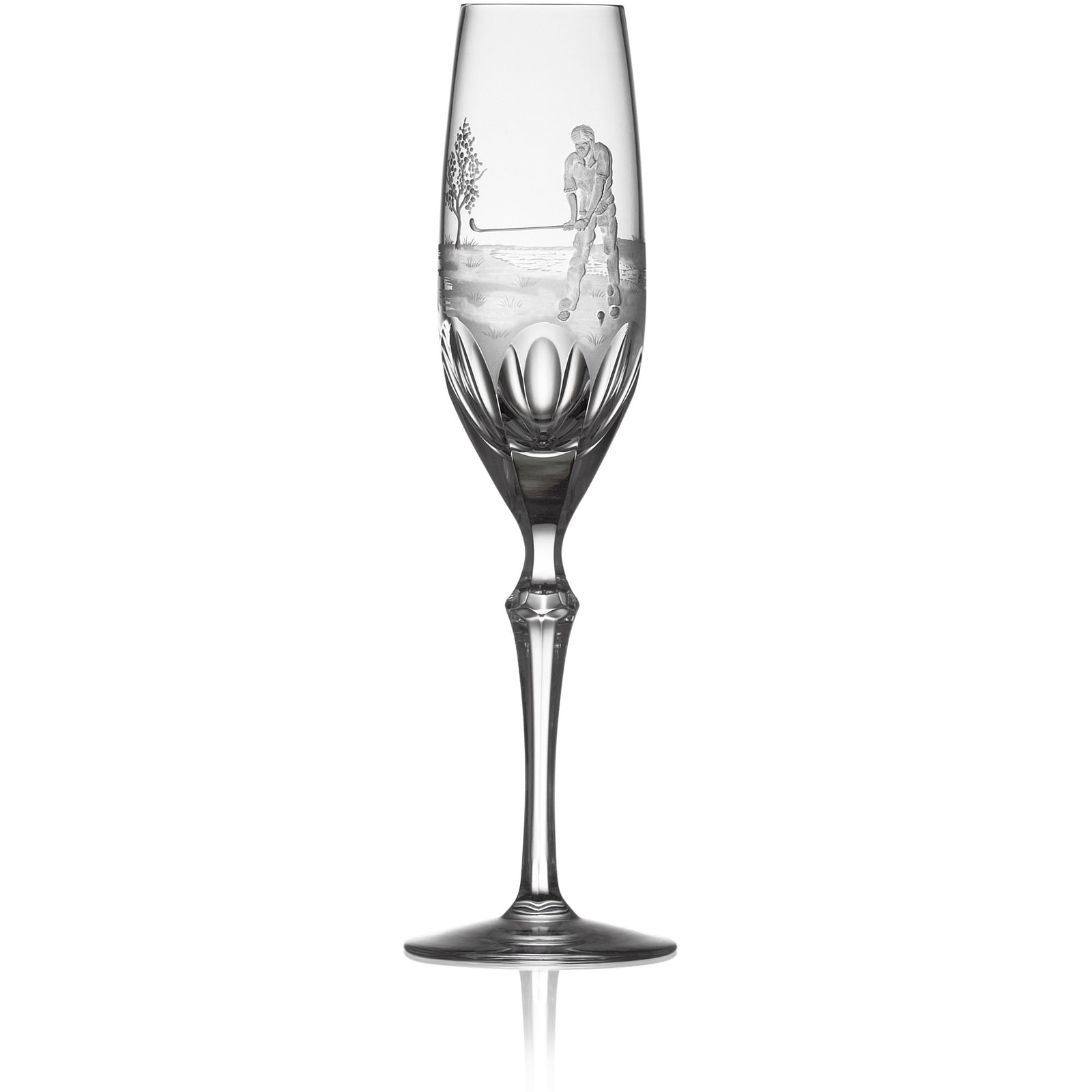 Clear Flute Glass, grand | Golf