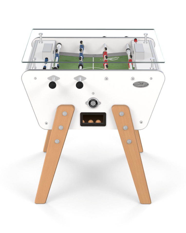 Football Table | Stella Toi & Moi White With Glass