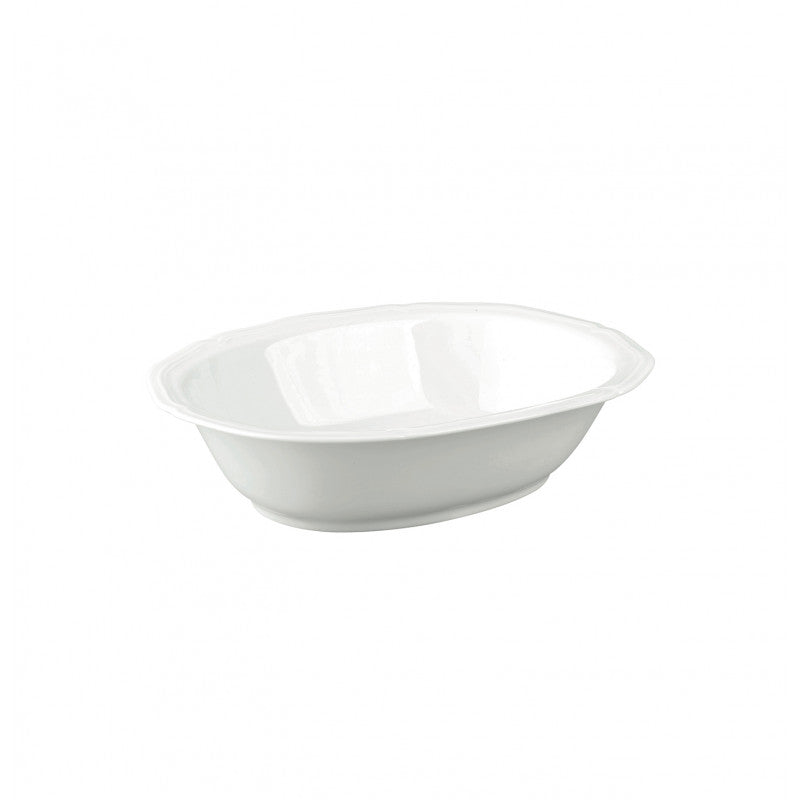 Open vegetable dish 25 cm white | Argent