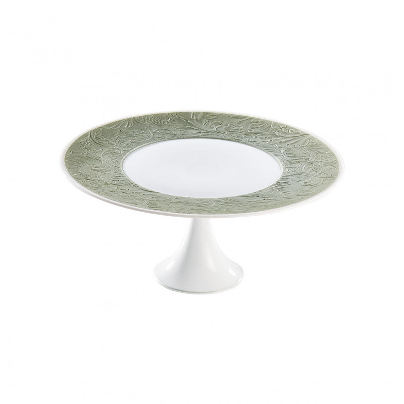 Petit four stand 24 cm green | Italian Renaissance