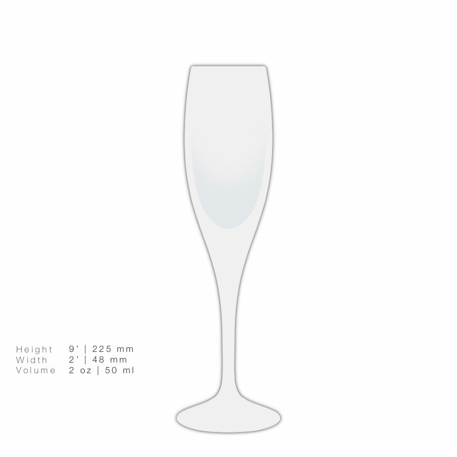 Clear Flute Glass | maritim | Pacifica