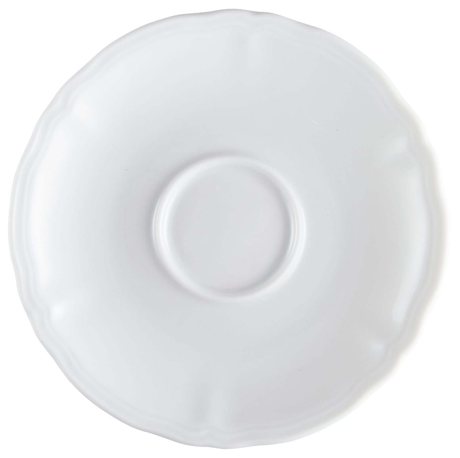 Coffee cup and saucer - White | Argent