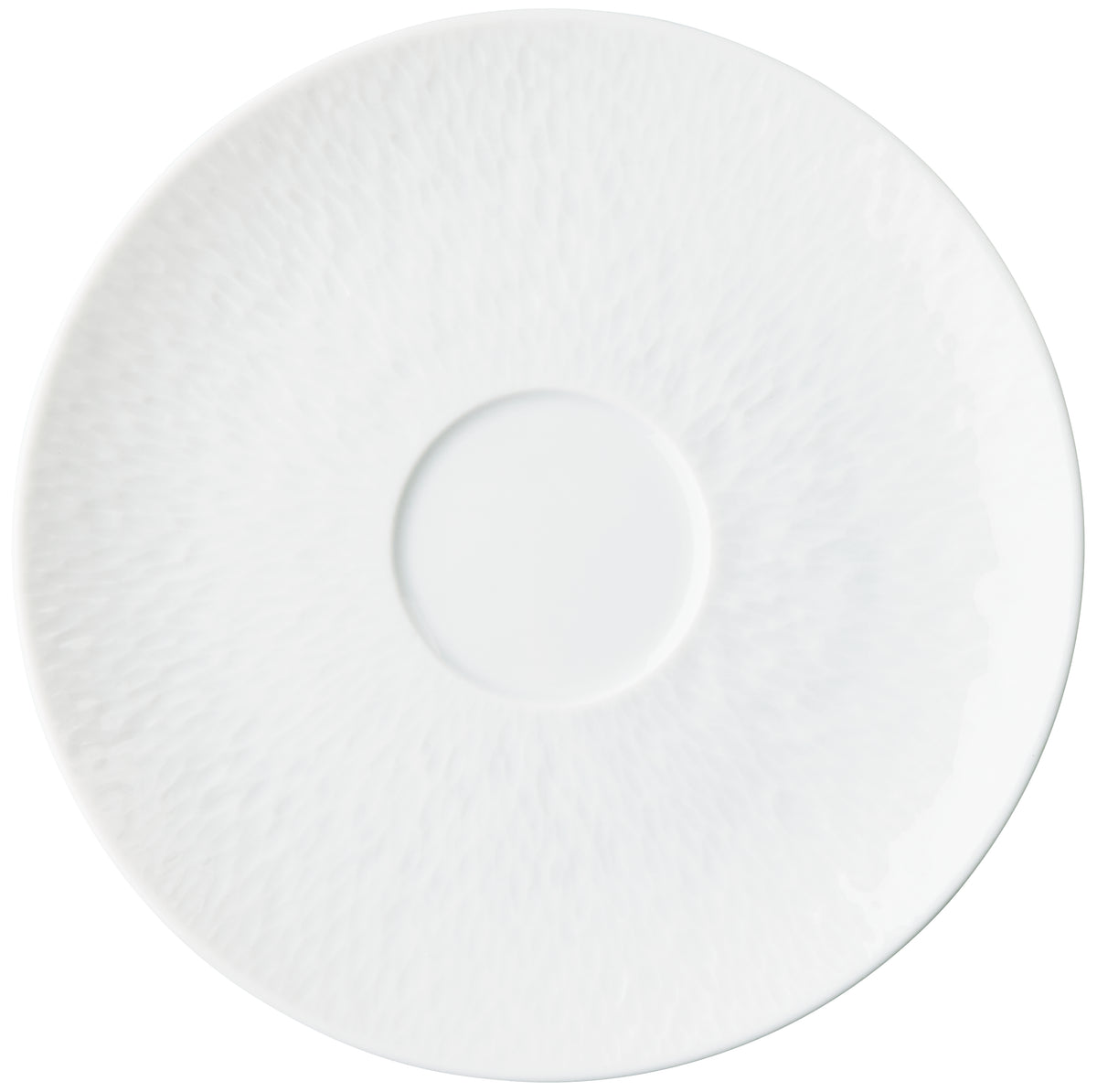 Tea cup extra and saucer -White | Minéral