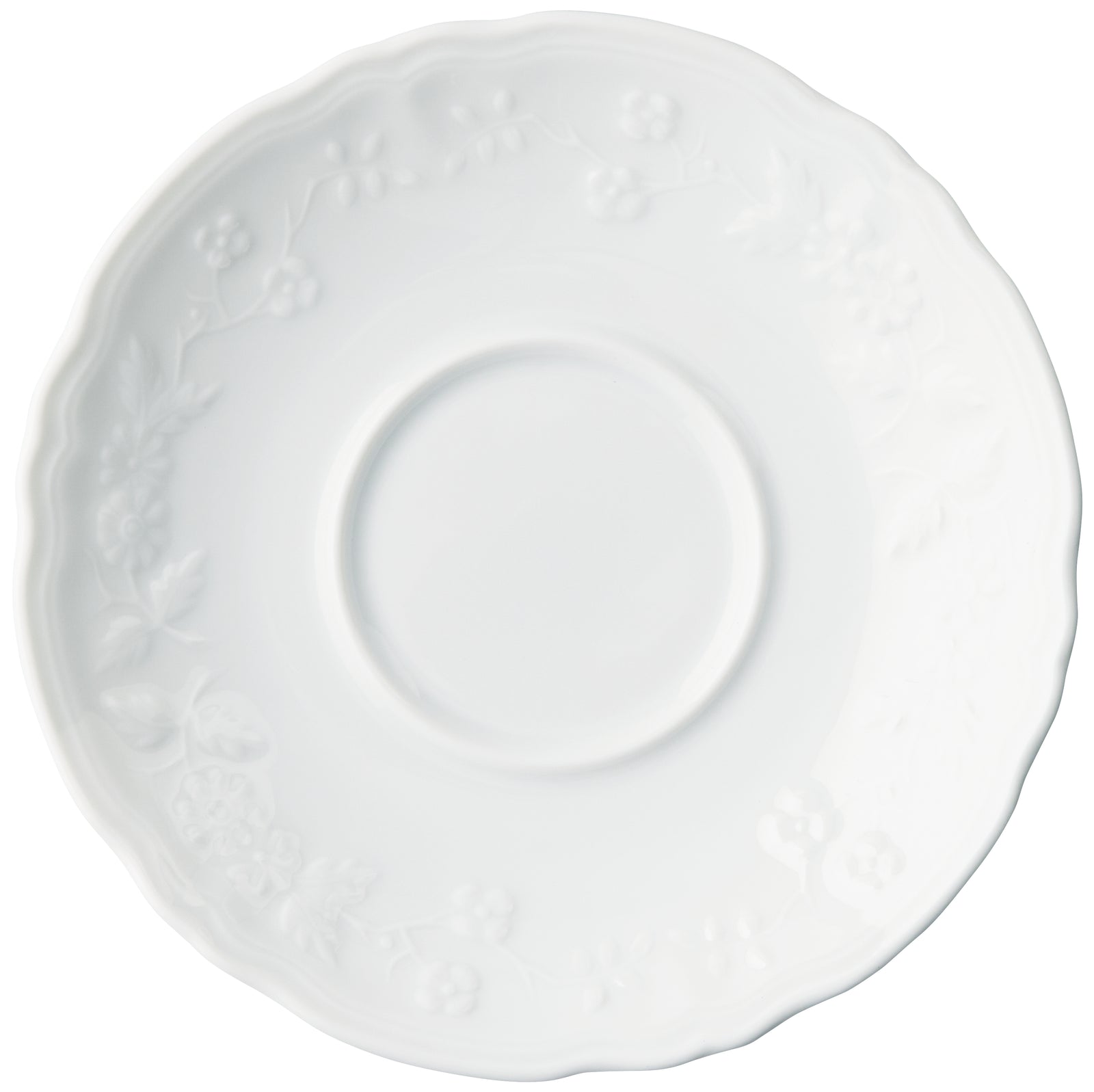 Tea / Breakfast cup and saucer - White | Pont aux Choux