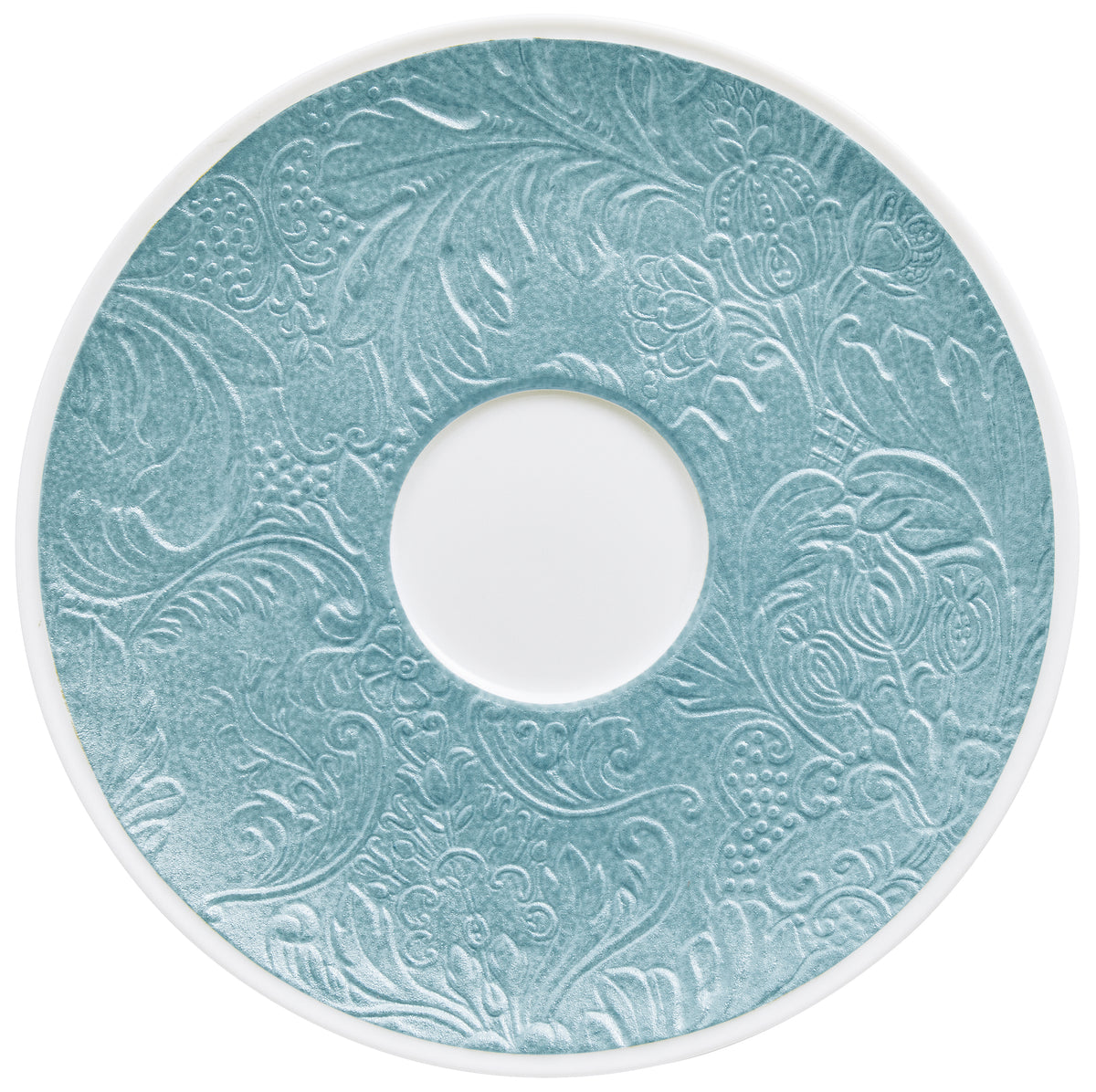 Tea cup extra and saucer - Blue | Italian Renaissance