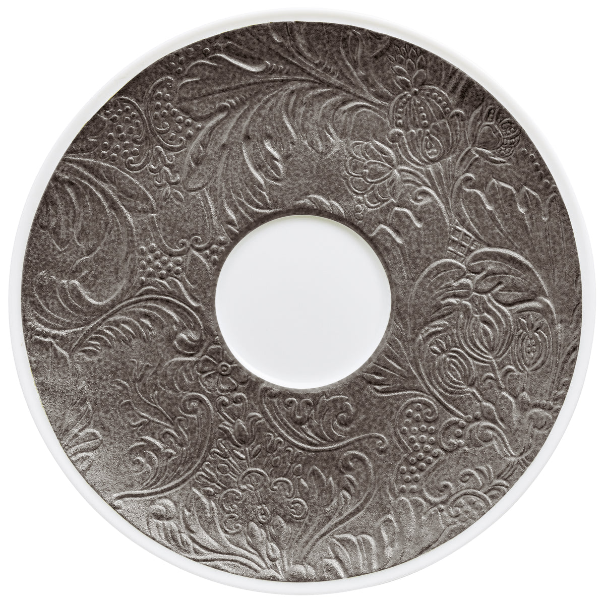 Tea cup extra and saucer - Grey | Italian Renaissance