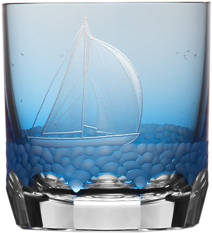Sky Blue Vodka Glass | Sailing