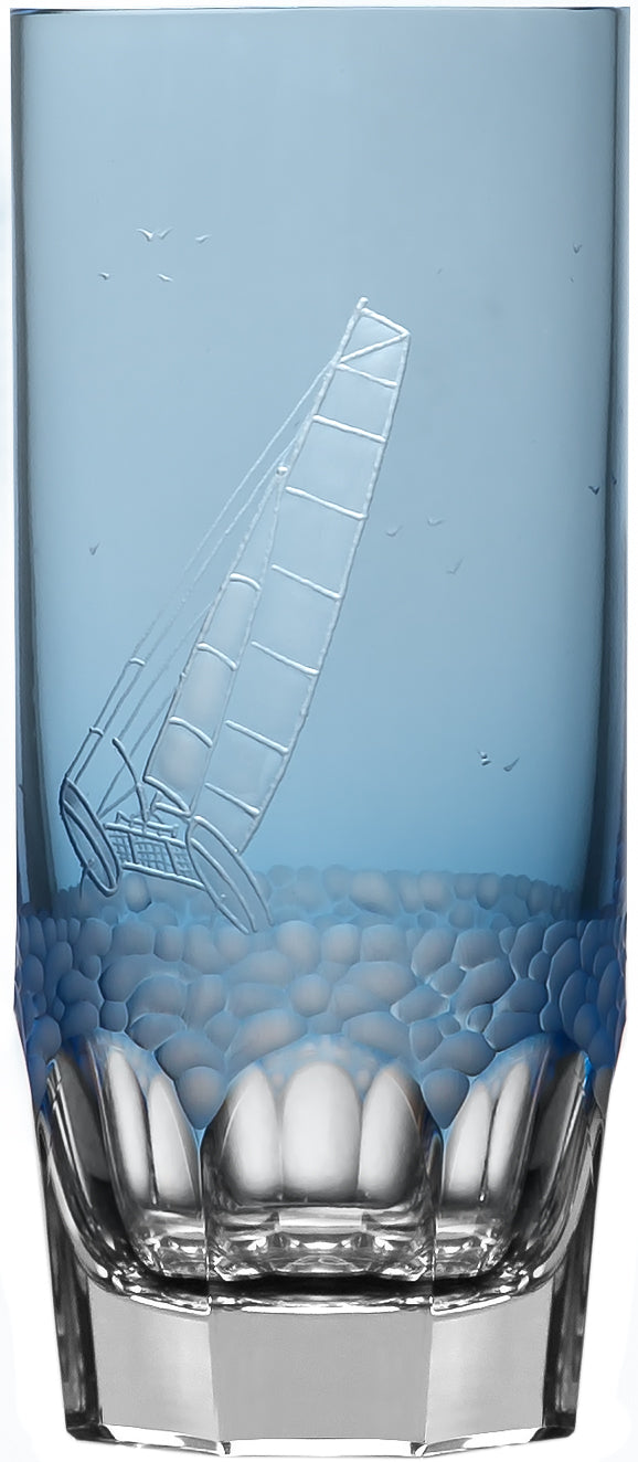 Sky Blue Highball Tumbler | Sailing
