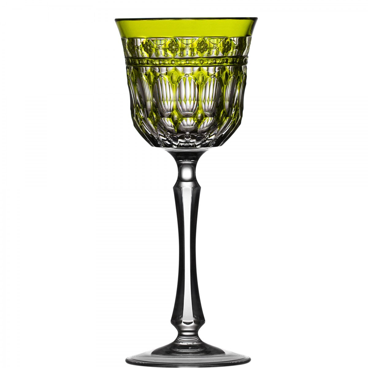 Yellow Green Cordial Glass | Hock | Barcelona