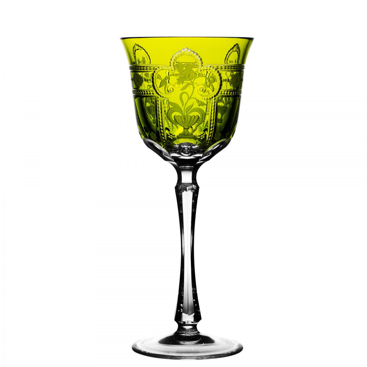 Yellow Green Cordial Glass | Hock | Imperial