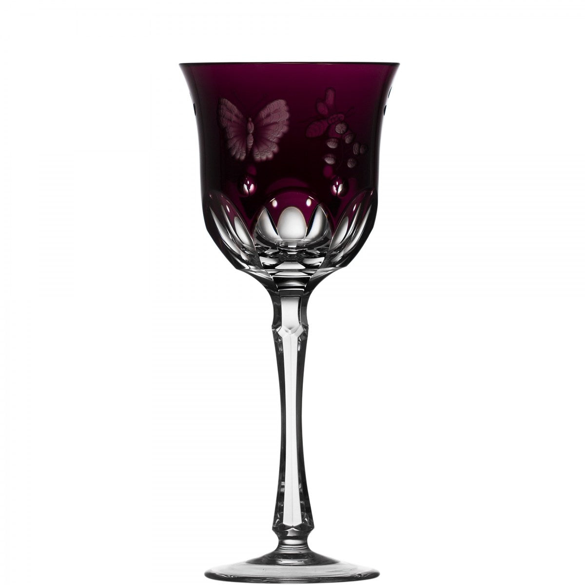 Amethyst Cordial Glass | Hock | Springtime