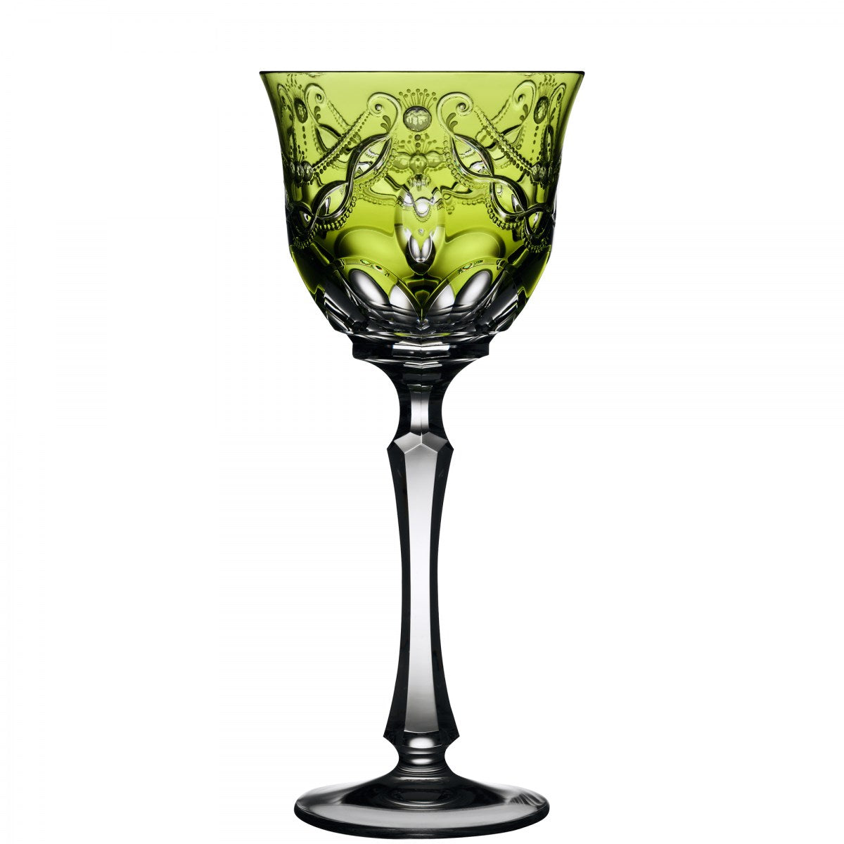 Yellow Green Cordial Glass | Hock | Saint Tropez