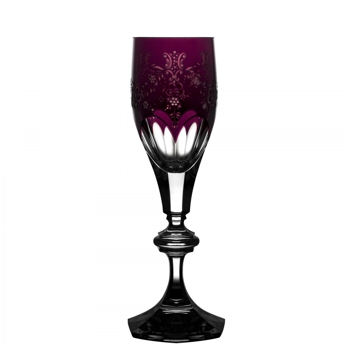 Amethyst Flute Glass | Hock | Versailles