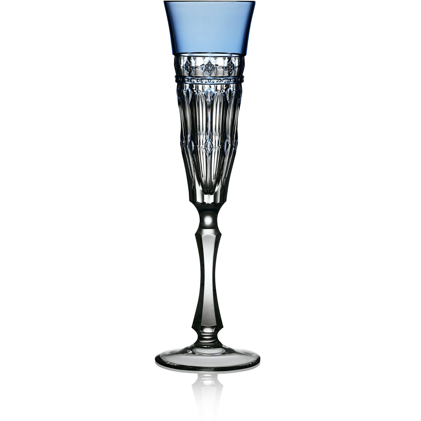 Sky Blue Flute Glass | Hock | Barcelona
