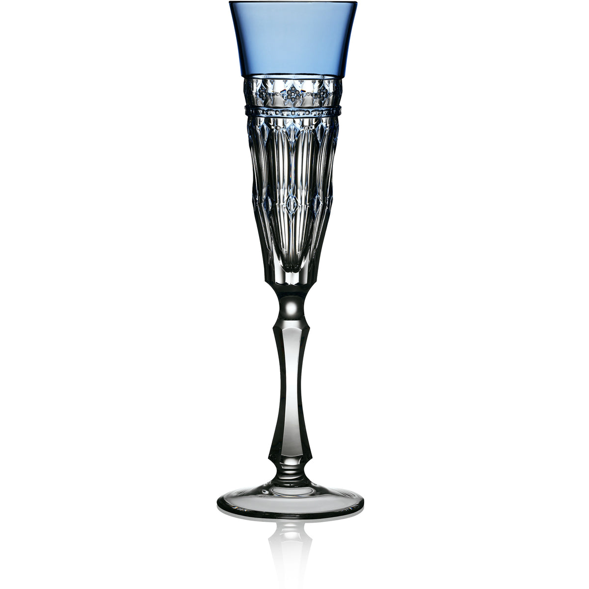 Sky Blue Flute Glass, grand | Barcelona