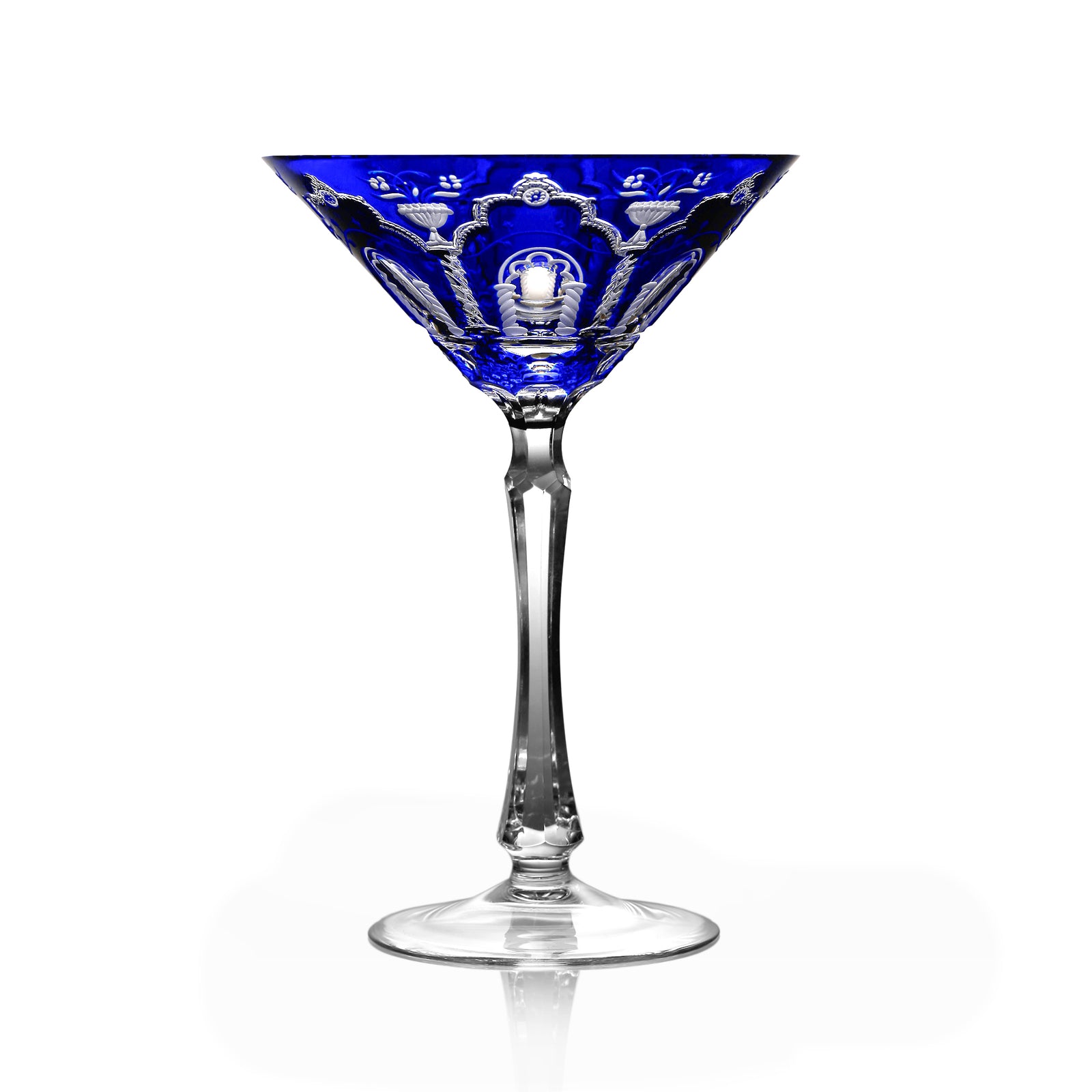 Cobalt Blue Martini Glass | Athens