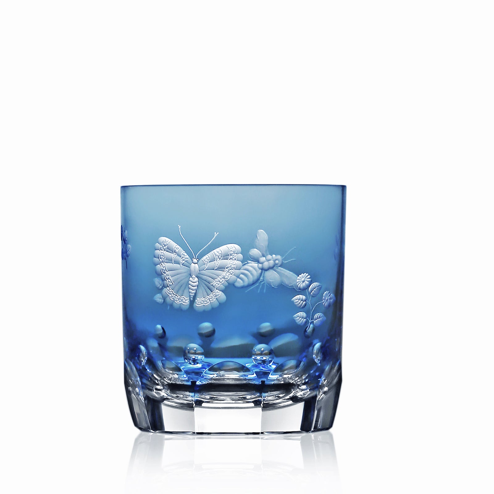 Sky Blue Vodka Glass | Springtime