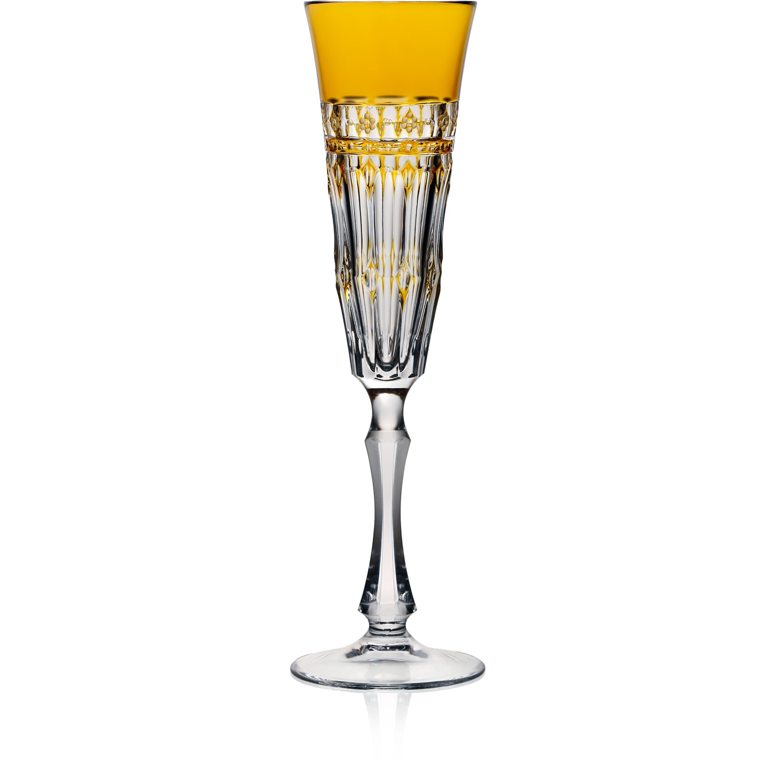 Amber Flute Glass, grand | Barcelona