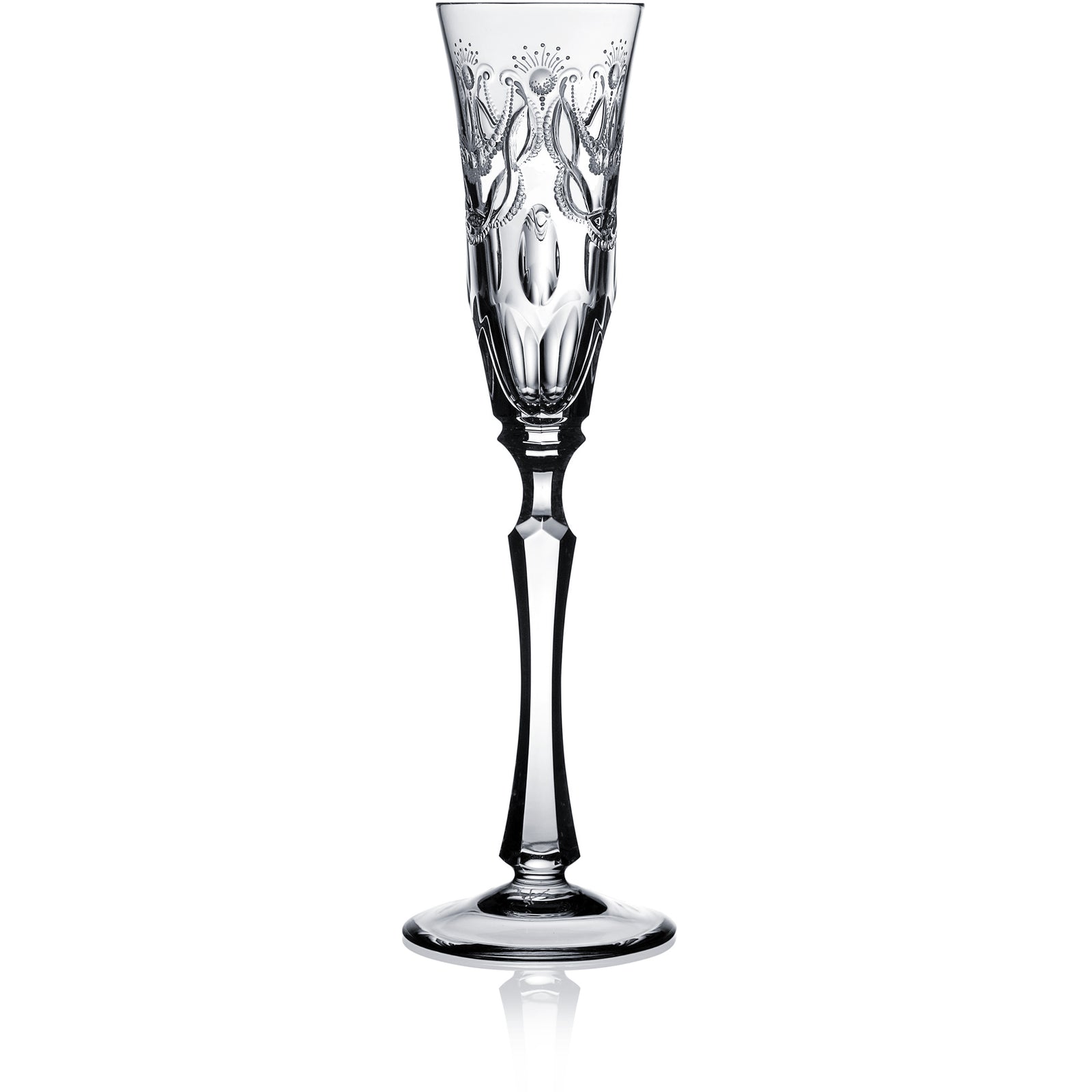 Clear Flute Glass, grand | Saint Tropez