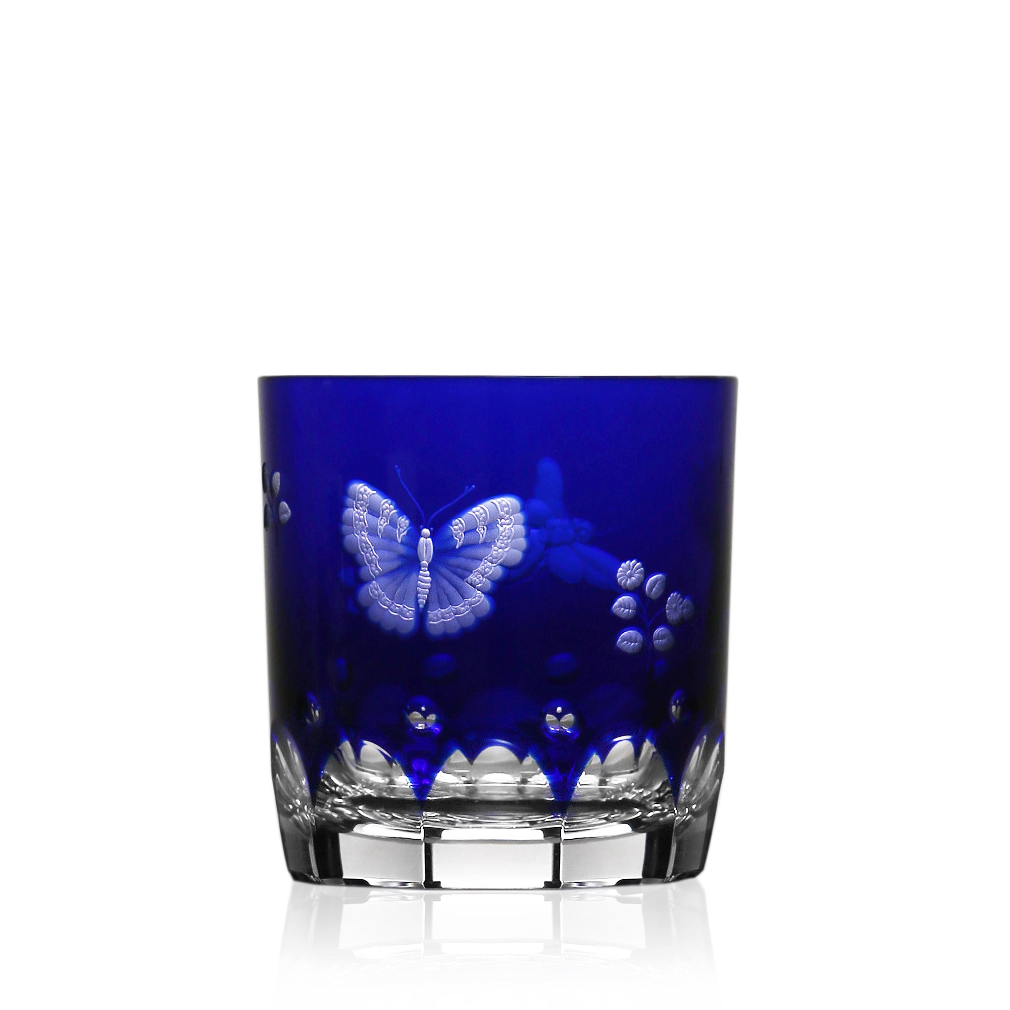 Cobalt Blue Vodka Glass | Springtime