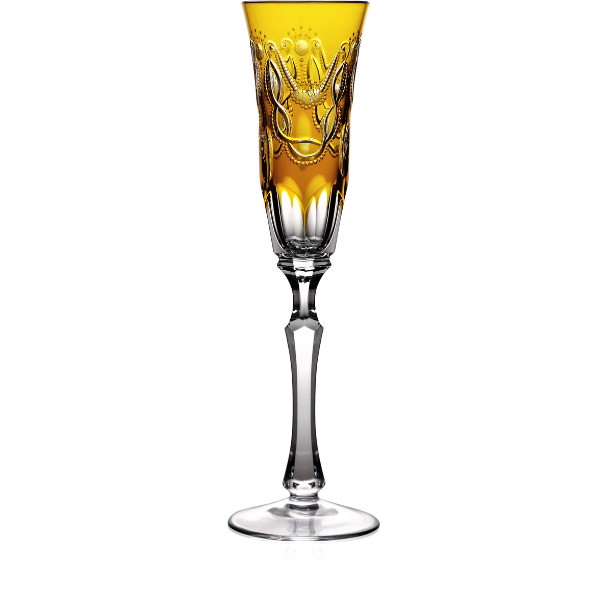 Amber Flute Glass | Hock | Saint Tropez