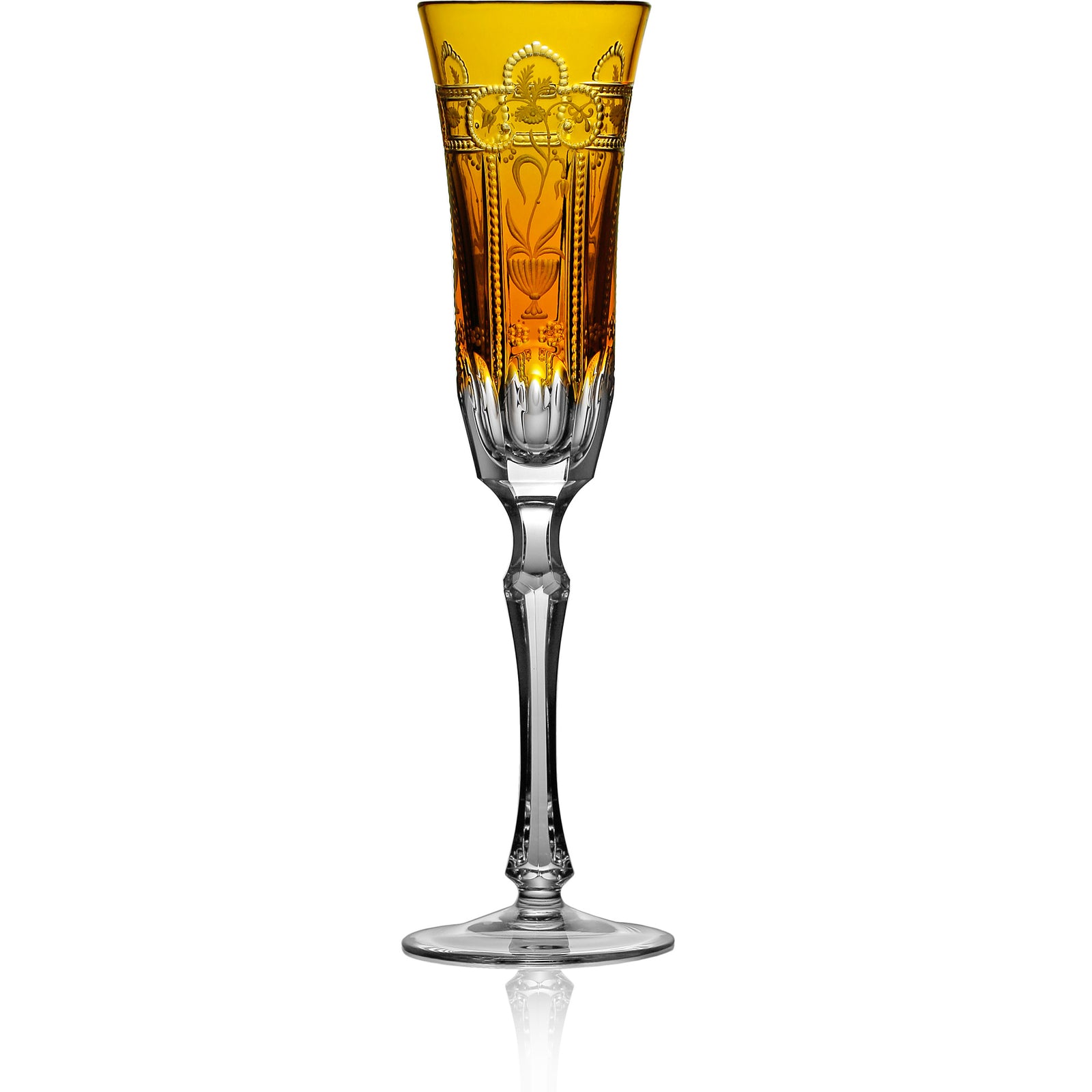 Amber Flute Glass | Hock | Imperial